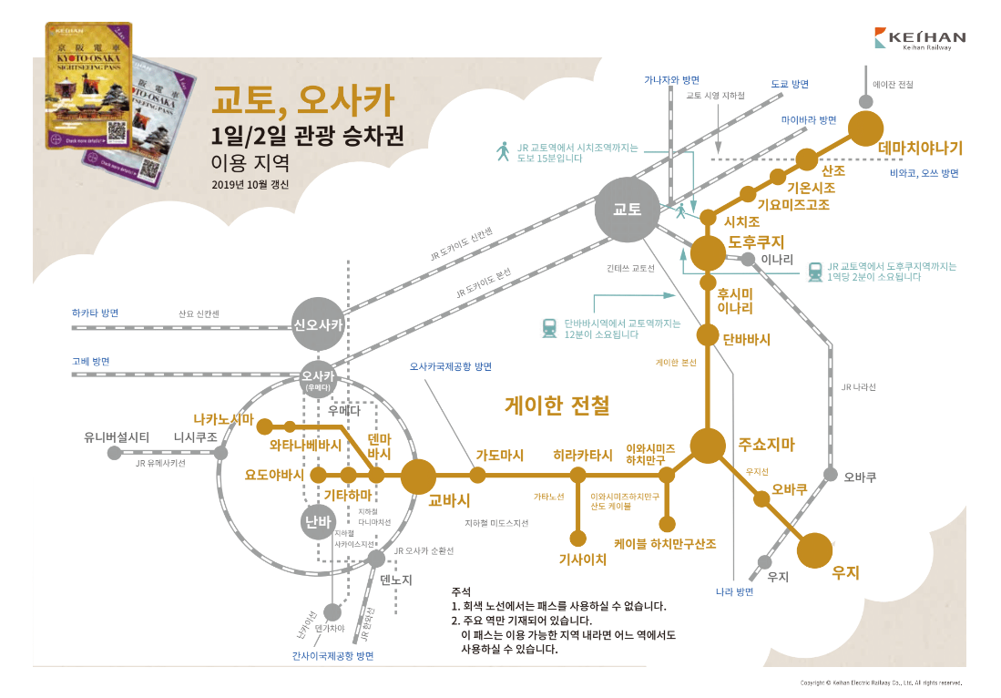 [오사카] 게이한 패스