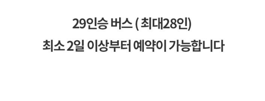 [다낭]관광 단체 버스 29인승 버스 렌트 기사포함 2일이상 예약 가능